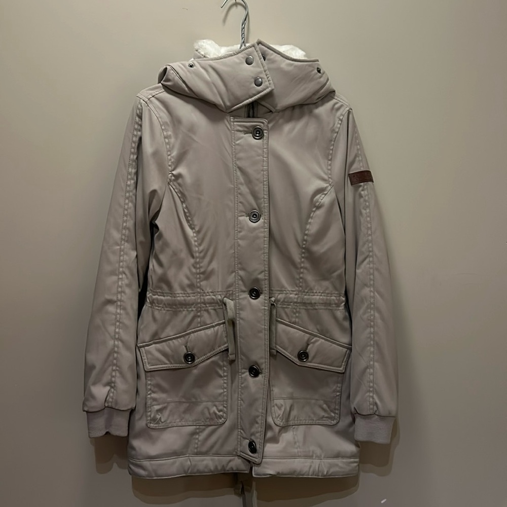 Faux Fur Lined Parka Jacket